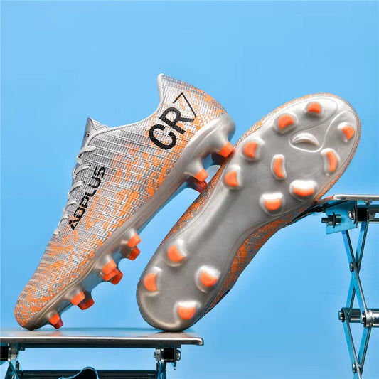 Herren-Fußballschuhe, rutschfest und bequem, geeignet für Rasen, Kunstrasen und Futsal