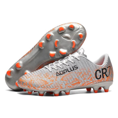 Herren-Fußballschuhe, rutschfest und bequem, geeignet für Rasen, Kunstrasen und Futsal