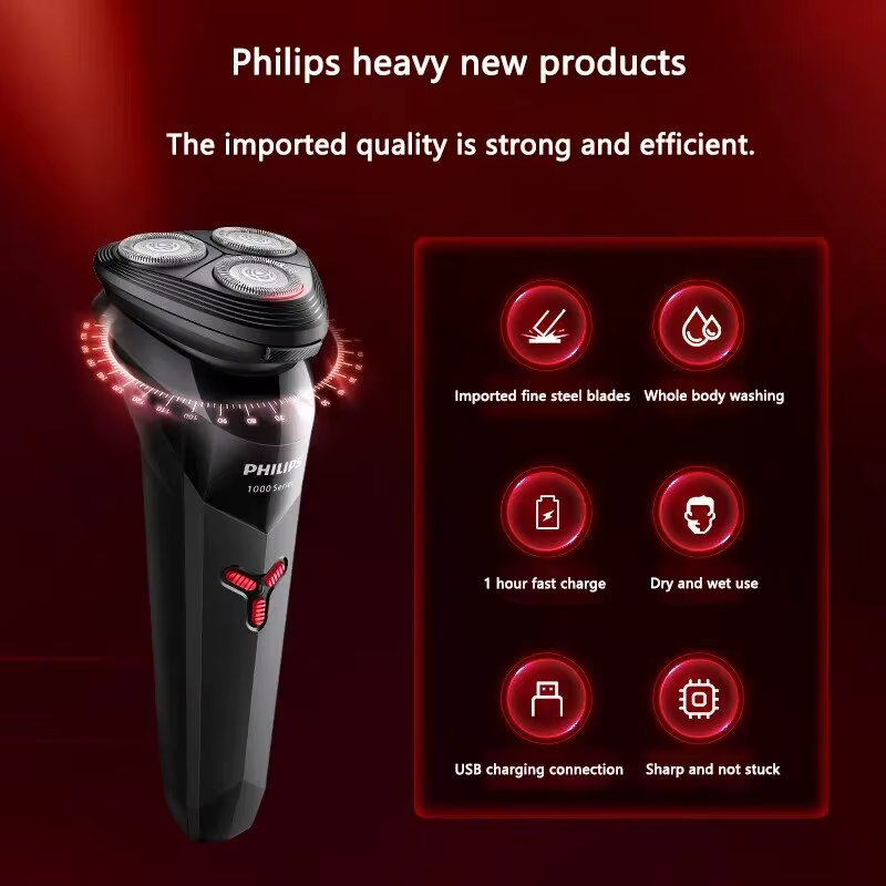 PHILIPS S1113 – Perfekte Rasur in Sekunden