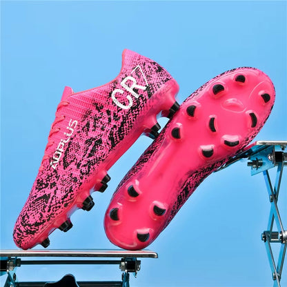 Herren-Fußballschuhe, rutschfest und bequem, geeignet für Rasen, Kunstrasen und Futsal