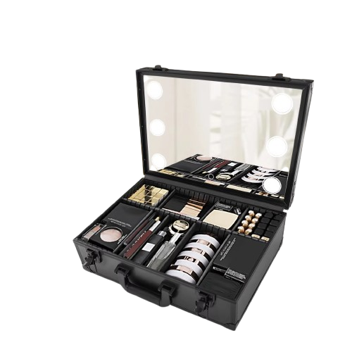 Reise-Make-up Organizer mit LED-Licht – Immer perfekt gestylt